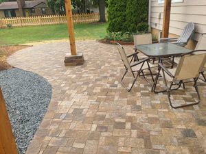 Patio Under Pergola