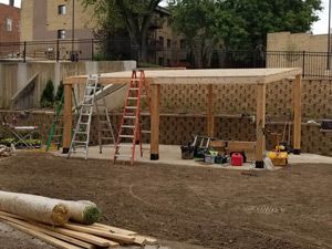 Pergola Commerical In Progress