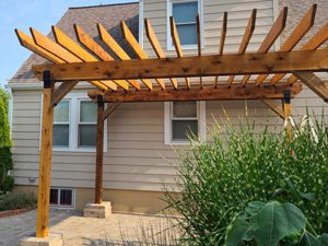 Pergola Offset Side