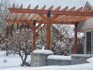 Pergola Winter