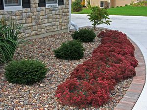 Stone mulch