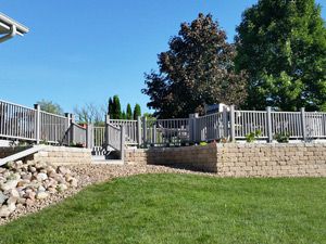 Wall Garden Around Deck